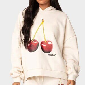 Edikted Cherry Hoodie NWT L